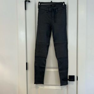 J Brand Black Skinny Leather Pants- New with Tag.